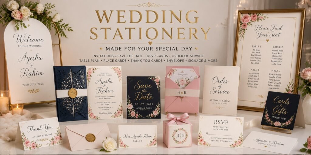 Wedding Stationery Printing Dudley